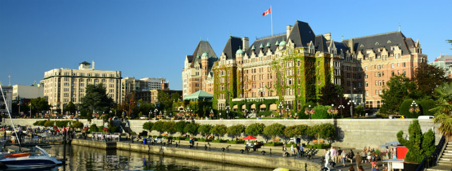 Inner Harbour in Victoria, British Columbia