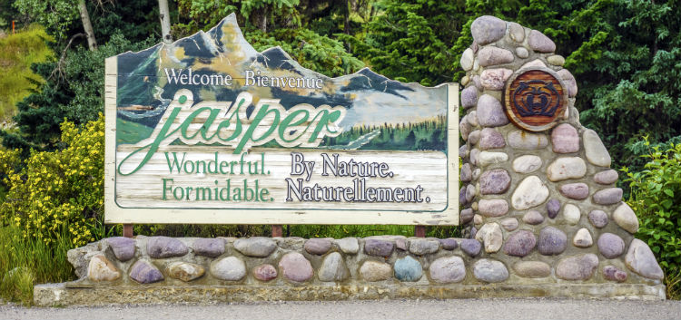 Welcome to Jasper sign