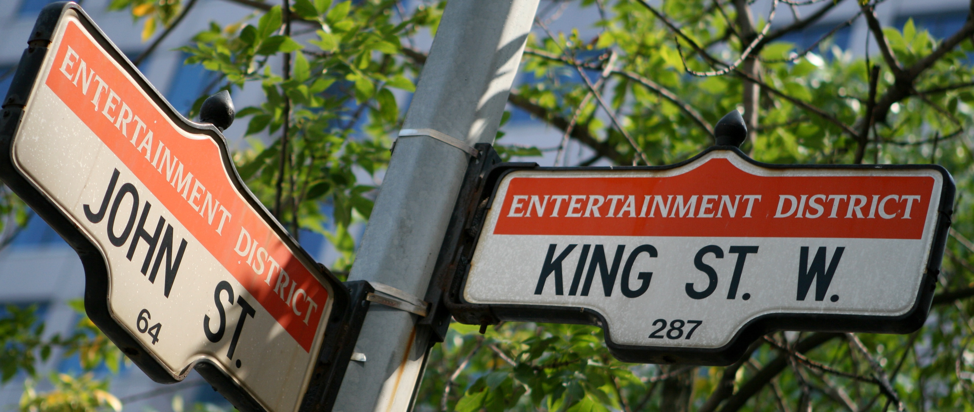 Historic Toronto Entertainment District Sign